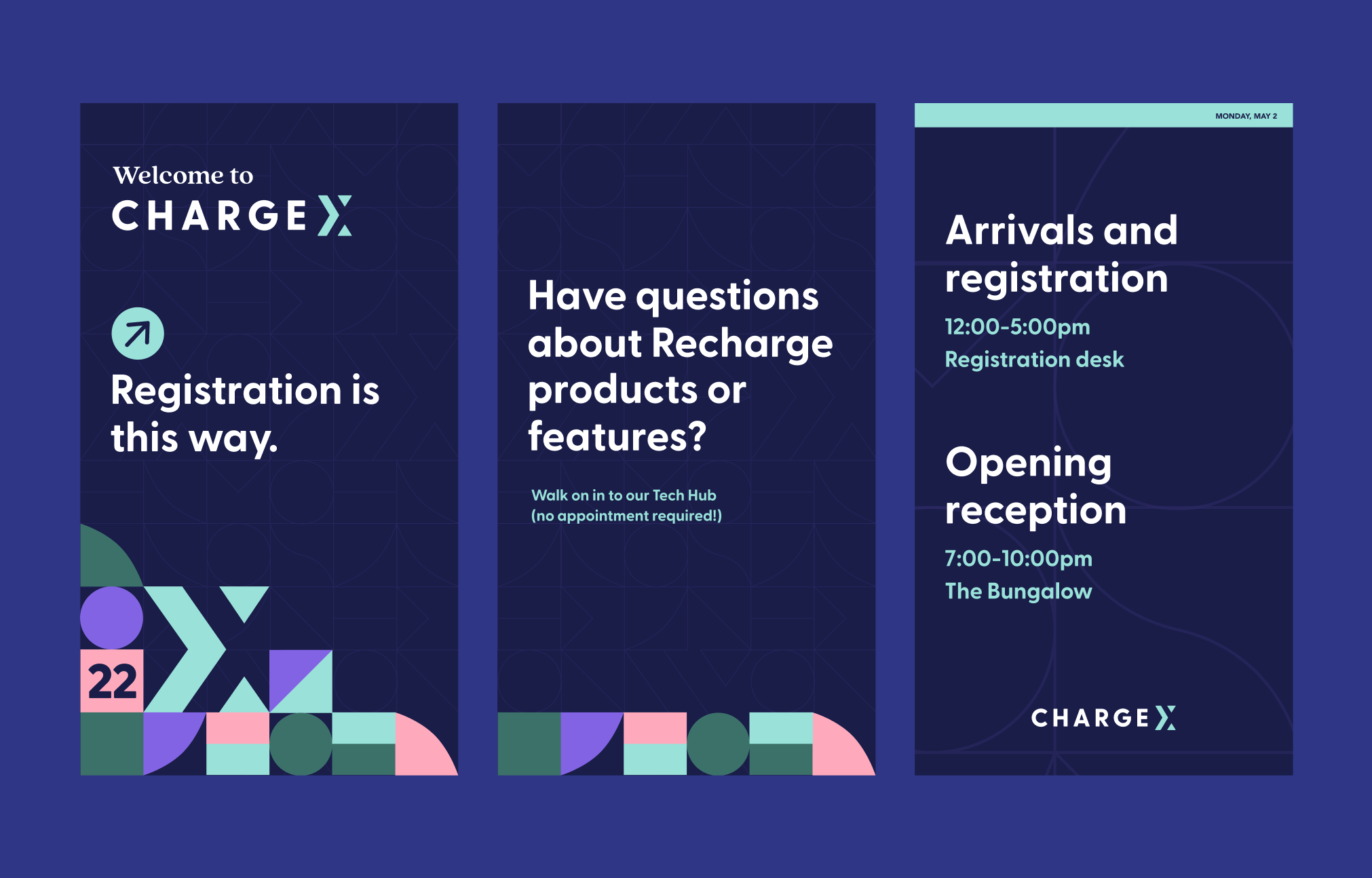 ChargeX signs